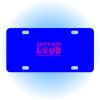 Copy of Personalized 3 X 6 Heavy Duty Acrylic / Plastic License Plate Thumbnail