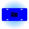 Copy of Personalized 3 X 6 Heavy Duty Acrylic / Plastic License Plate Thumbnail