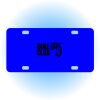 Copy of Personalized 3 X 6 Heavy Duty Acrylic / Plastic License Plate Thumbnail