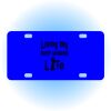 Copy of Personalized 3 X 6 Heavy Duty Acrylic / Plastic License Plate Thumbnail