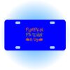Copy of Personalized 3 X 6 Heavy Duty Acrylic / Plastic License Plate Thumbnail