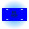 Copy of Personalized 3 X 6 Heavy Duty Acrylic / Plastic License Plate Thumbnail