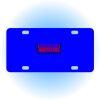 Copy of Personalized 3 X 6 Heavy Duty Acrylic / Plastic License Plate Thumbnail