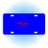 Copy of Personalized 3 X 6 Heavy Duty Acrylic / Plastic License Plate Thumbnail