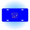 Copy of Personalized 3 X 6 Heavy Duty Acrylic / Plastic License Plate Thumbnail