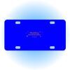 Copy of Personalized 3 X 6 Heavy Duty Acrylic / Plastic License Plate Thumbnail