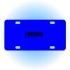 Copy of Personalized 3 X 6 Heavy Duty Acrylic / Plastic License Plate Thumbnail