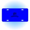 Copy of Personalized 3 X 6 Heavy Duty Acrylic / Plastic License Plate Thumbnail