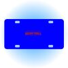 Copy of Personalized 3 X 6 Heavy Duty Acrylic / Plastic License Plate Thumbnail