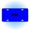 Copy of Personalized 3 X 6 Heavy Duty Acrylic / Plastic License Plate Thumbnail