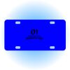 Copy of Personalized 3 X 6 Heavy Duty Acrylic / Plastic License Plate Thumbnail
