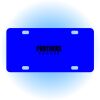 Copy of Personalized 3 X 6 Heavy Duty Acrylic / Plastic License Plate Thumbnail