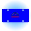 Copy of Personalized 3 X 6 Heavy Duty Acrylic / Plastic License Plate Thumbnail