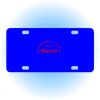 Copy of Personalized 3 X 6 Heavy Duty Acrylic / Plastic License Plate Thumbnail
