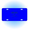 Copy of Personalized 3 X 6 Heavy Duty Acrylic / Plastic License Plate Thumbnail