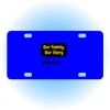 Copy of Personalized 3 X 6 Heavy Duty Acrylic / Plastic License Plate Thumbnail