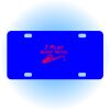 Copy of Personalized 3 X 6 Heavy Duty Acrylic / Plastic License Plate Thumbnail