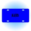 Copy of Personalized 3 X 6 Heavy Duty Acrylic / Plastic License Plate Thumbnail