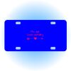 Copy of Personalized 3 X 6 Heavy Duty Acrylic / Plastic License Plate Thumbnail
