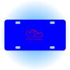 Copy of Personalized 3 X 6 Heavy Duty Acrylic / Plastic License Plate Thumbnail