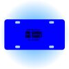 Copy of Personalized 3 X 6 Heavy Duty Acrylic / Plastic License Plate Thumbnail