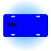 Copy of Personalized 3 X 6 Heavy Duty Acrylic / Plastic License Plate Thumbnail