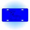Copy of Personalized 3 X 6 Heavy Duty Acrylic / Plastic License Plate Thumbnail