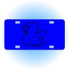 Copy of Personalized 3 X 6 Heavy Duty Acrylic / Plastic License Plate Thumbnail