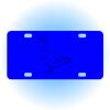 Copy of Personalized 3 X 6 Heavy Duty Acrylic / Plastic License Plate Thumbnail