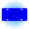 Copy of Personalized 3 X 6 Heavy Duty Acrylic / Plastic License Plate Thumbnail