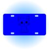 Copy of Personalized 3 X 6 Heavy Duty Acrylic / Plastic License Plate Thumbnail