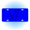 Copy of Personalized 3 X 6 Heavy Duty Acrylic / Plastic License Plate Thumbnail
