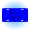 Copy of Personalized 3 X 6 Heavy Duty Acrylic / Plastic License Plate Thumbnail