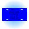 Copy of Personalized 3 X 6 Heavy Duty Acrylic / Plastic License Plate Thumbnail