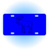 Copy of Personalized 3 X 6 Heavy Duty Acrylic / Plastic License Plate Thumbnail