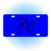 Copy of Personalized 3 X 6 Heavy Duty Acrylic / Plastic License Plate Thumbnail