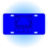 Copy of Personalized 3 X 6 Heavy Duty Acrylic / Plastic License Plate Thumbnail