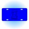 Copy of Personalized 3 X 6 Heavy Duty Acrylic / Plastic License Plate Thumbnail