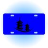 Copy of Personalized 3 X 6 Heavy Duty Acrylic / Plastic License Plate Thumbnail