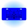 Copy of Personalized 3 X 6 Heavy Duty Acrylic / Plastic License Plate Thumbnail