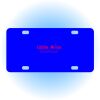 Copy of Personalized 3 X 6 Heavy Duty Acrylic / Plastic License Plate Thumbnail