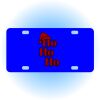 Copy of Personalized 3 X 6 Heavy Duty Acrylic / Plastic License Plate Thumbnail