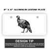 2" X 4" Aluminum License Plate  Thumbnail