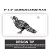 2" X 4" Aluminum License Plate  Thumbnail