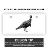 2" X 4" Aluminum License Plate  Thumbnail