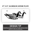 2" X 4" Aluminum License Plate  Thumbnail