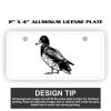 2" X 4" Aluminum License Plate  Thumbnail