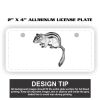 2" X 4" Aluminum License Plate  Thumbnail