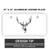 2" X 4" Aluminum License Plate  Thumbnail