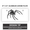 2" X 4" Aluminum License Plate  Thumbnail